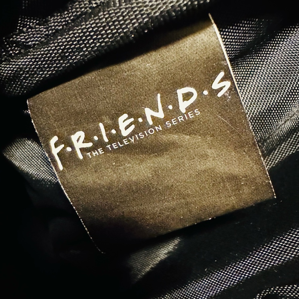 FRIENDS SHOW Mini Backpack All Over Spell Out Pleather Accessory Innovations 12” - Picture 6 of 8